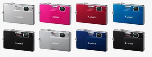 Panasonic DMC FP1, FP2, FP3 - kolorowe kompakty z serii Lumix