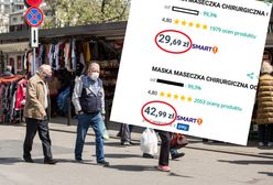Ceny maseczek znowu w górę. Sprzedawcy rozpoczęli żniwa
