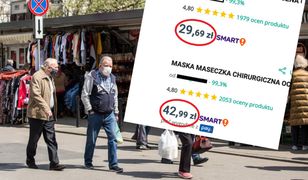 Ceny maseczek znowu w górę. Sprzedawcy rozpoczęli żniwa