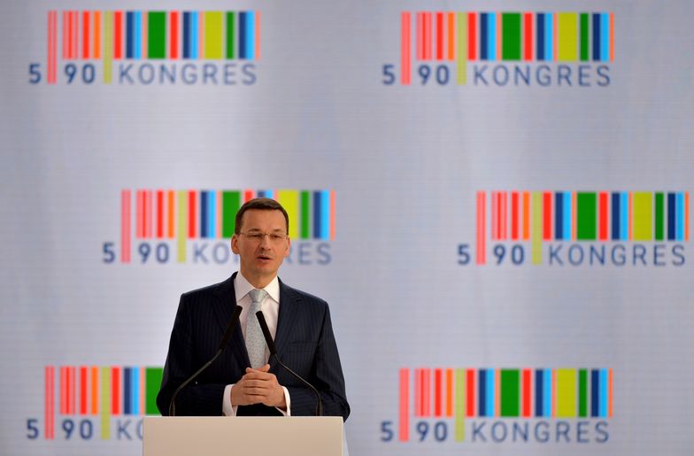 Na zdjęciu Mateusz Morawiecki, odpowiedzialny za Konstytucję biznesu