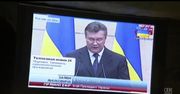 Przeciwnicy Rosji demonstrują przed parlamentem