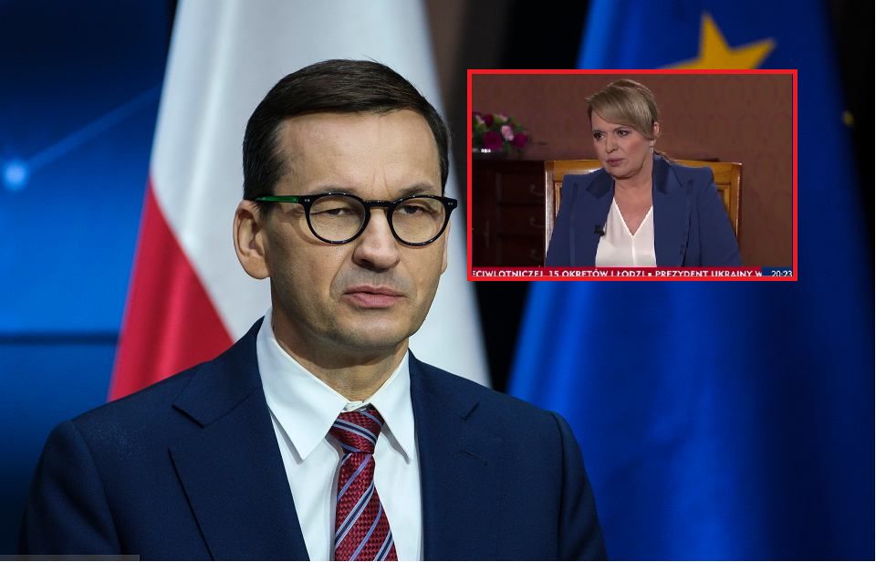 Mateusz Morawiecki w rozmowie z Danutą Holecką