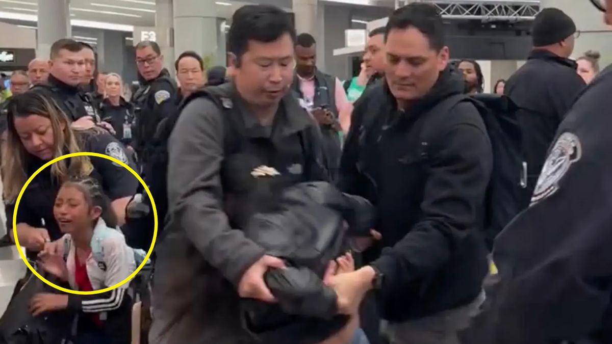 Bulwersujące sceny na lotnisku w San Francisco