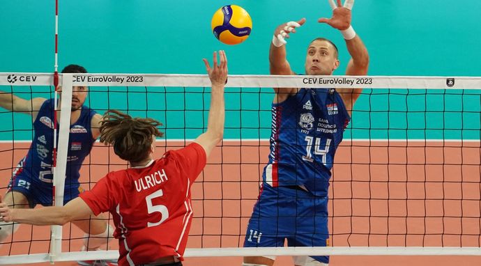 Siatkówka mężczyzn: Liga Narodów - mecz: Serbia - Iran