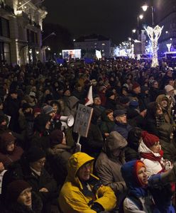 "Dziś sędziowie, jutro Ty!" Protest przeciw zmianom w sądownictwie w Warszawie