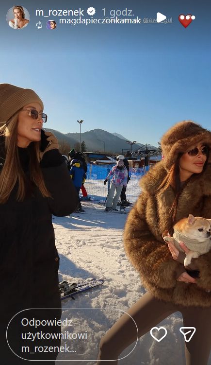 Poświąteczny wypoczynek Małgorzaty Rozenek