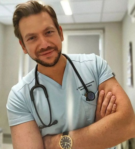 Lek. Michał Domaszewski walczył w otyłością