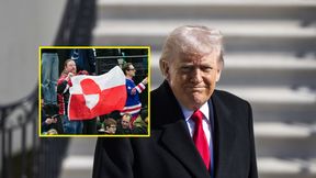 Na meczu USA kibic wyciągnął taką flagę. Błyskawiczna reakcja ochrony