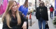 Joanna Przetakiewicz wietrzy kostki przed studiem "Dzień Dobry TVN" z torebką za prawie 150 TYSIĘCY złotych