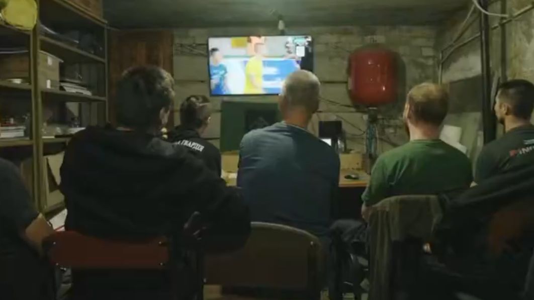 Zdjęcie okładkowe artykułu: Twitter / Ukraiński Związek Piłki Nożnej / Na zdjęciu: fragment z nagranie od związku