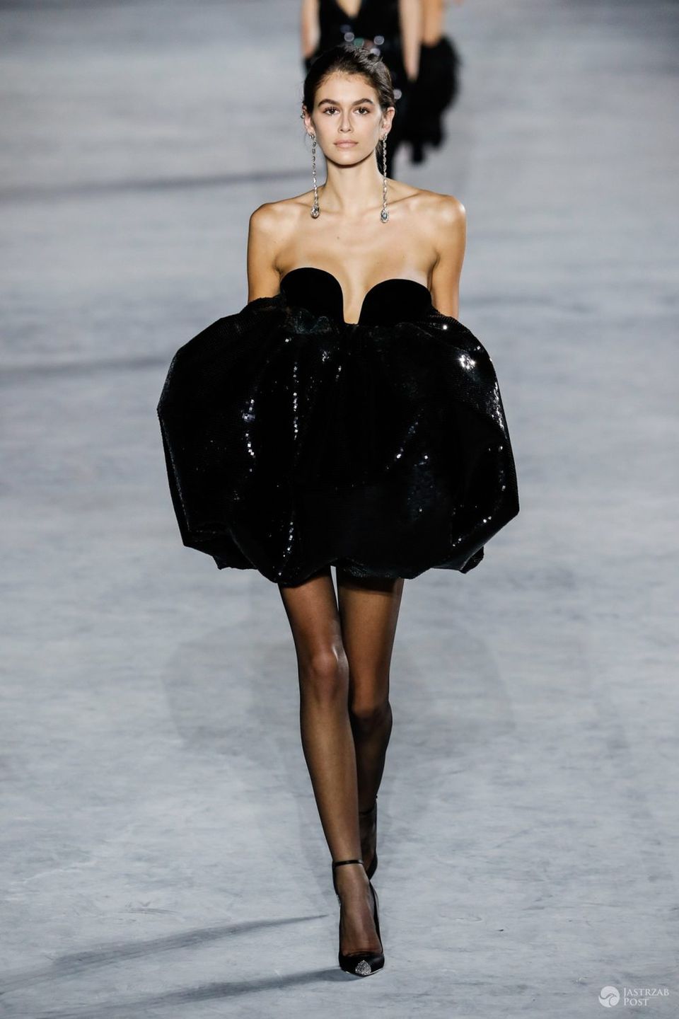 Kaia Gerber na Paris Fashion Week 2017