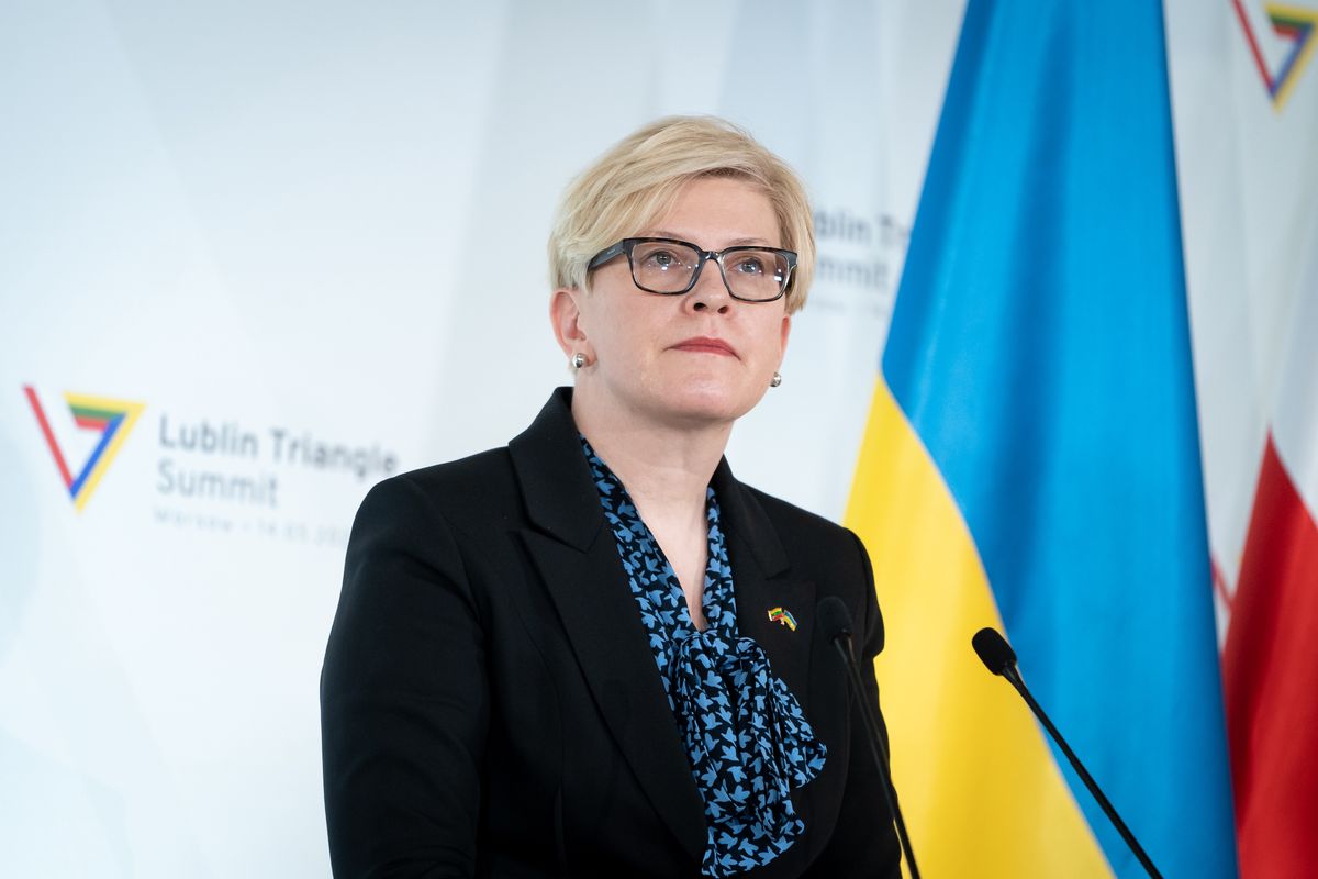 Premier Litwy Ingrida Simonyte skupi na sobie gniew Rosjan. Litewski rząd podjął w sobotę decyzję o zakazie tranzytu przez ten kraj towarów do Obwodu Kaliningradzkiego 