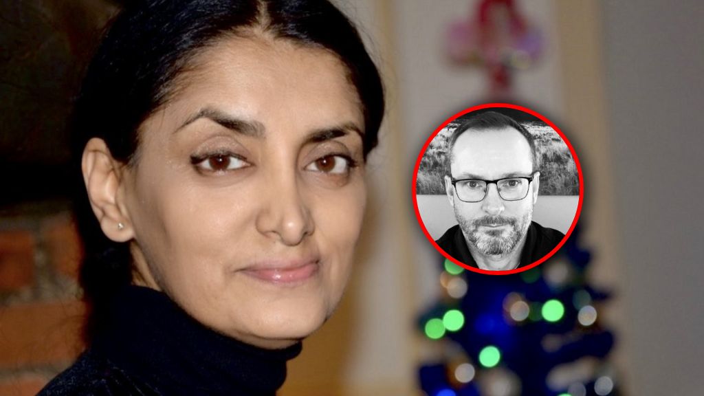 Aneeta Prem i Gerwyn Tumelty 