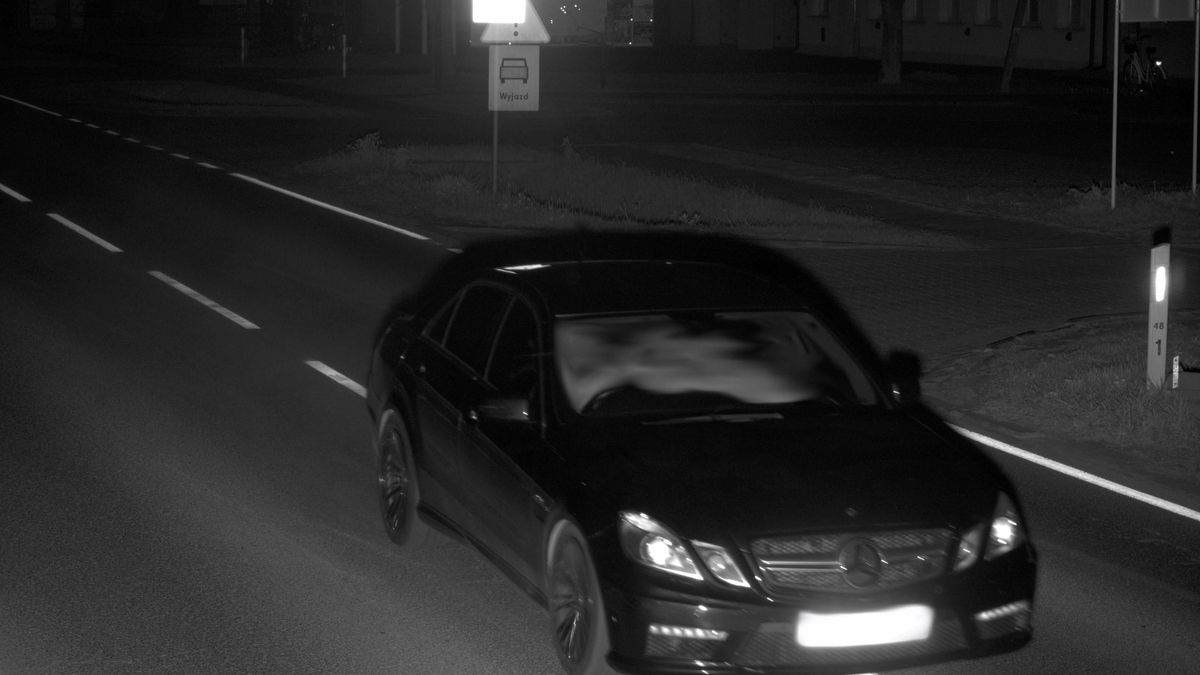 Kierowca tego samochodu notorycznie przekraczał prędkość