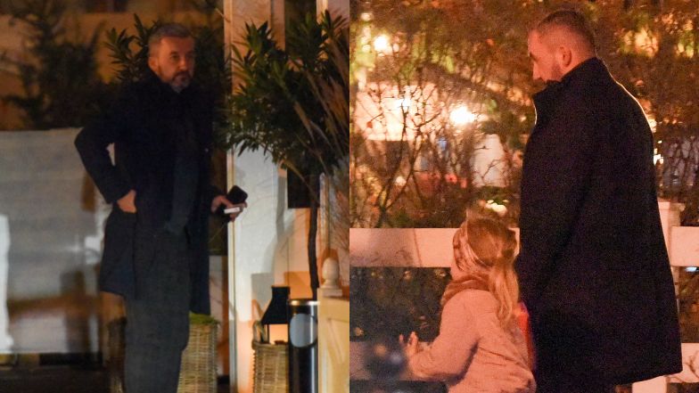 Nocny wypad Małgorzaty Rozenek i Krzysztofa Skórzyńskiego