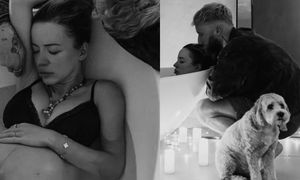 Aggie z "Prince Charming" URODZIŁA! Pokazała kadry z porodu w wannie (ZDJĘCIA)