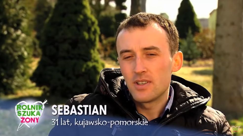 Sebastian z 4. edycji "Rolnik szuka żony"