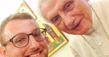 Pierwsze "selfie" Benedykta XVI! (FOTO)