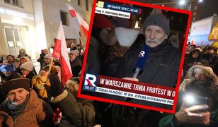 Całujące się kobiety. Wszystko poszło na żywo w TV Republika