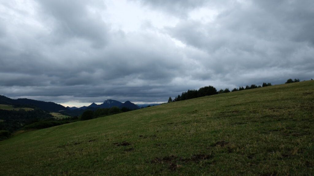 Lipnik w Słowacji - Przełęcz pod Tokarnią