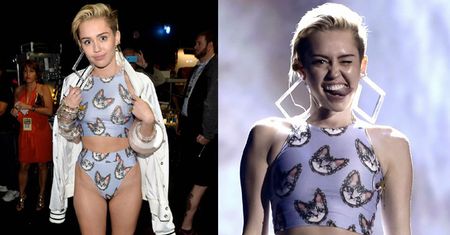 Miley w kostiumie w koty... SŁODKA? (ZDJĘCIA)