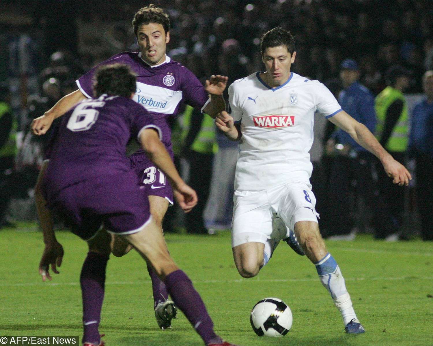 Robert Lewandowski zadebiutował w reprezentacji Polski w 2008 roku