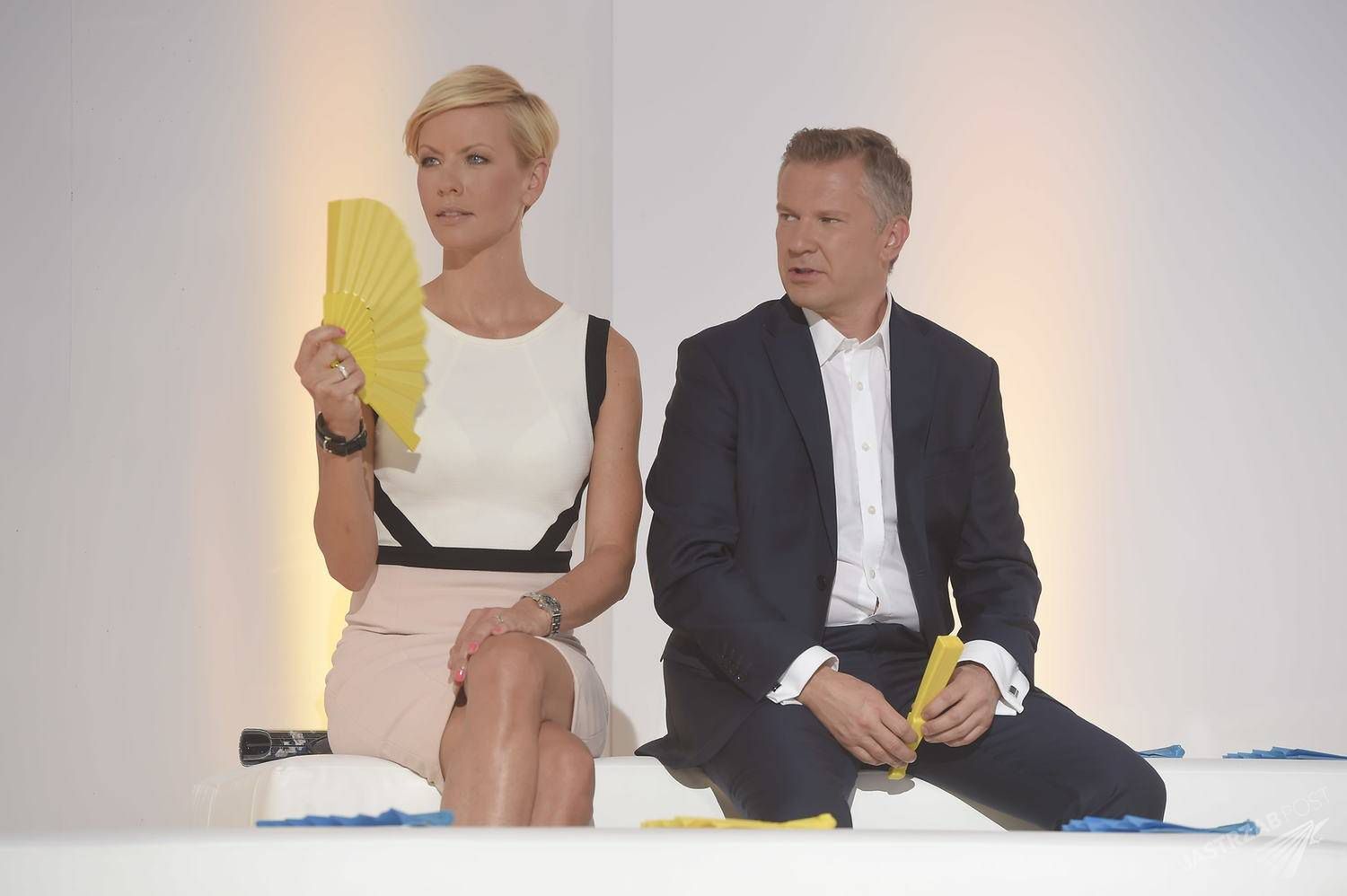 Anita Werner i Grzegorz Kajdanowicz na jesiennej ramówce TVN 2015