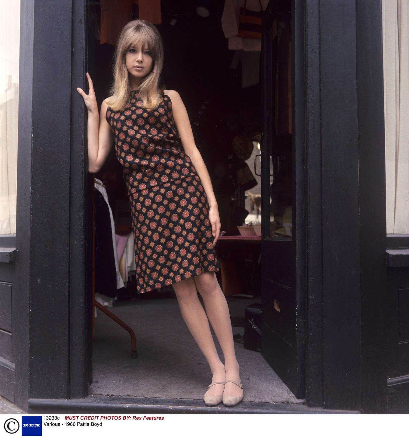 Pattie Boyd u szczytu kariery – w latach 60.