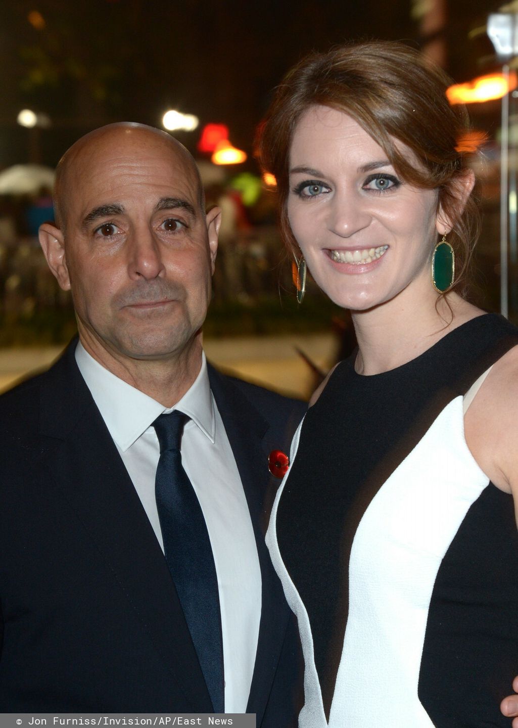 Stanley Tucci z żoną – Felicity Blunt