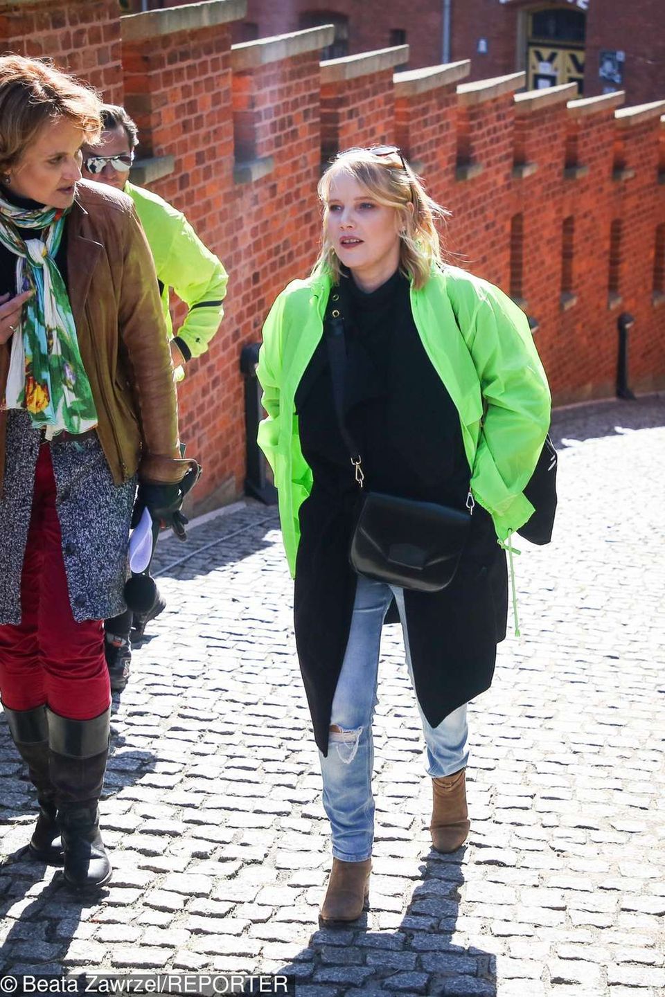 Joanna Kulig ukrywa ciążowy brzuszek