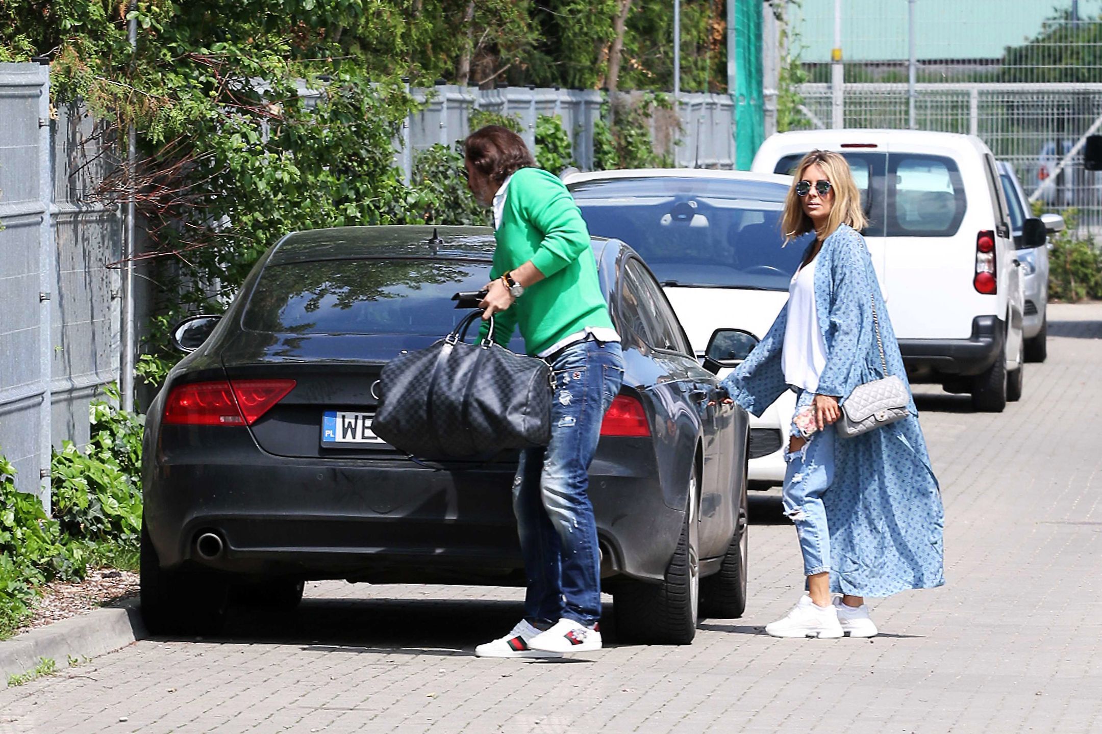 Małgorzata Rozenek i Radosław Majdan w luksusowych stylizacjach
