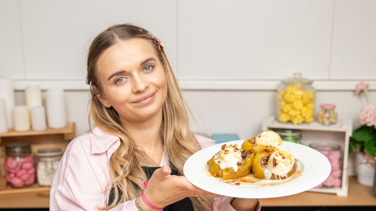 Na grillu można przygotować również pyszny deser
