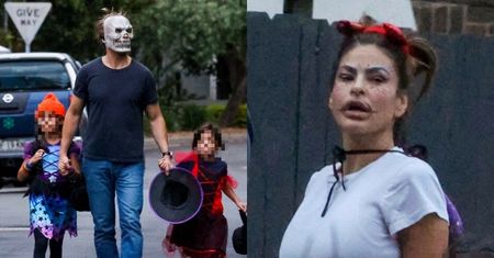 Makabryczni Ryan Gosling i Eva Mendes polują na cukierki na ulicach Sydney (ZDJĘCIA)