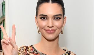 Kendall Jenner w czarnym body. Wygląda nieziemsko