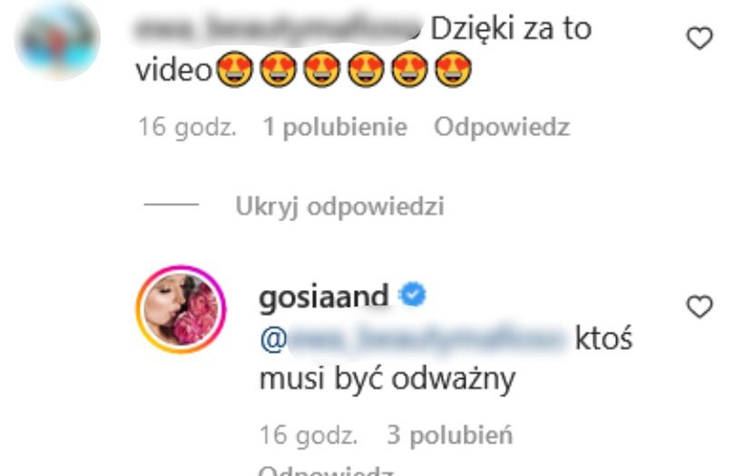Gosia Andrzejewicz widziała UFO w Warszawie?
