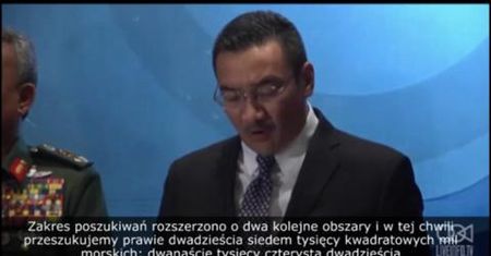 Zaginiony Boeing. Władze poszerzyły obszar poszukiwań