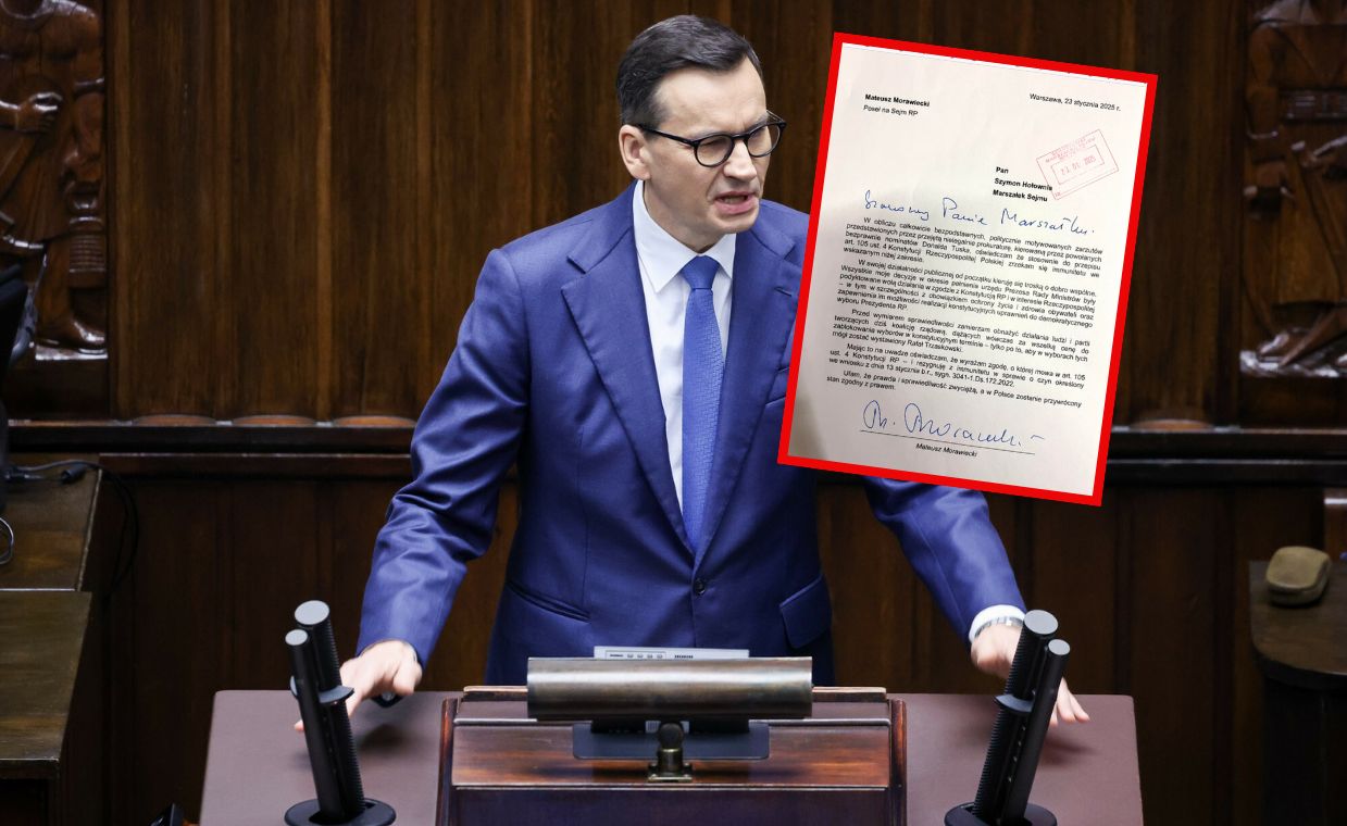 Morawiecki potwierdził osobiście. Pokazał dokument ws. immunitetu