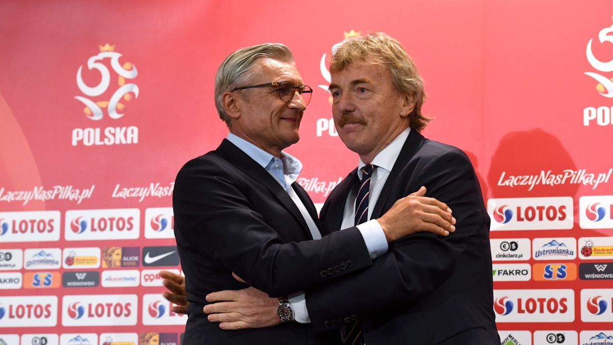 Adam Nawałka i Zbigniew Boniek