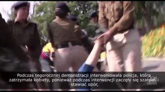 20 kobiet próbowało wtargnąć do ambasady Chin