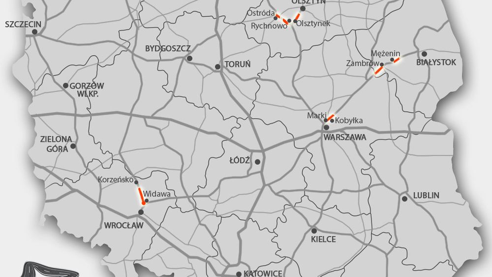 Obwodnica Marek, obwodnica Ostródy, kawałek S5. Drogowcy wystąpią w roli świętego Mikołaja