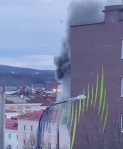 Biuro poborowe w Murmańsku podpalone przez 19-latka. Sam się nagrał