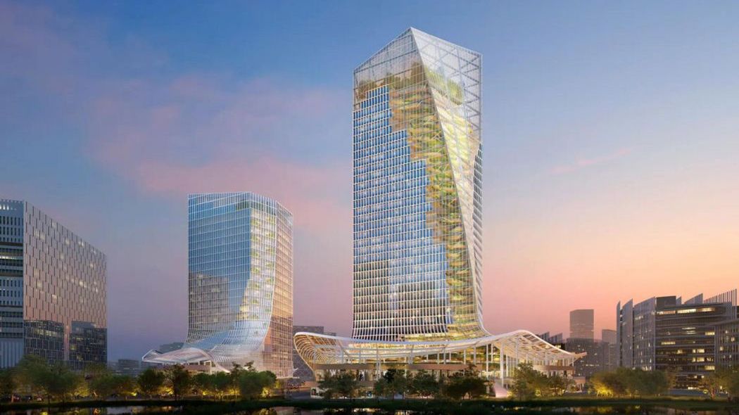 Chengdu Tianfu Software Park High Rise and Cultural Building