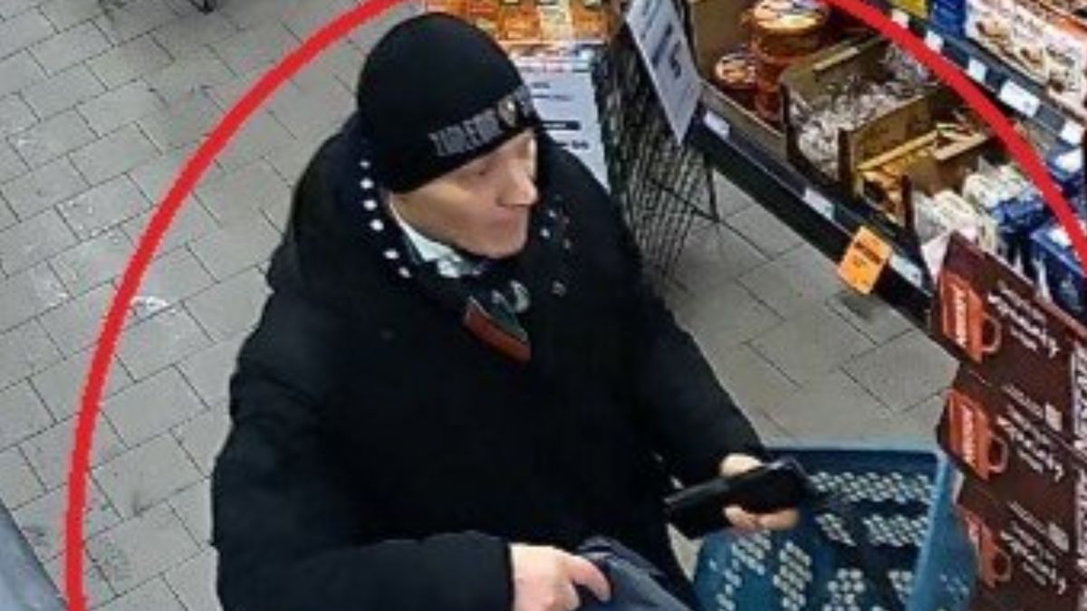 Ujęcie z Netto. Policja wystosowała komunikat.