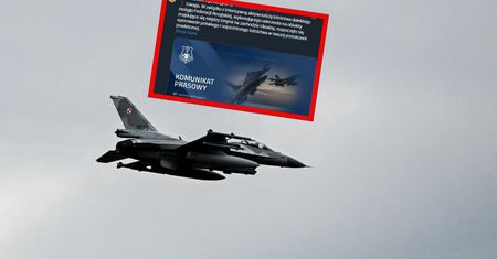 Myśliwce poderwane. "Dowódca Operacyjny RSZ uruchomił wszystkie dostępne siły"