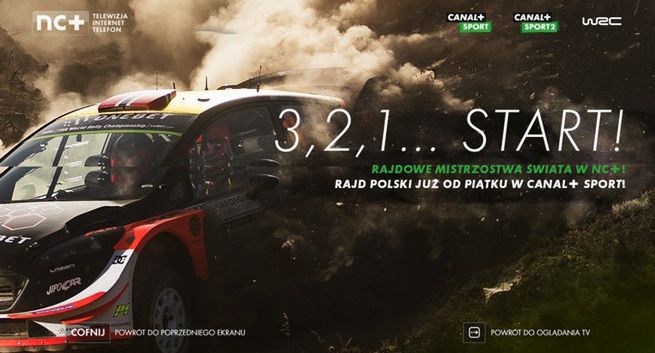 Rajdowe Mistrzostwa Świata (WRC) przez dwa lata w Canal+ Sport