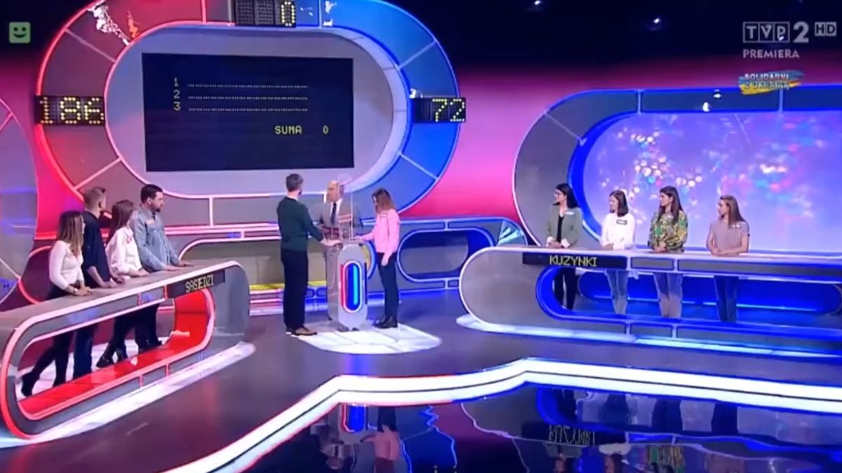 Kłopotliwe pytanie w "Familiadzie" 