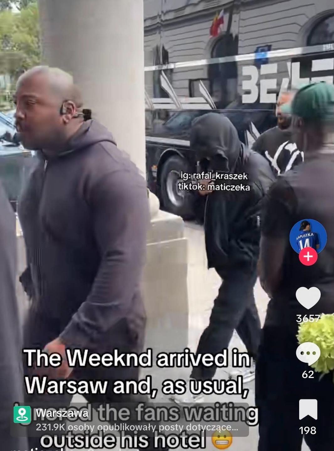 The Weeknd w Warszawie