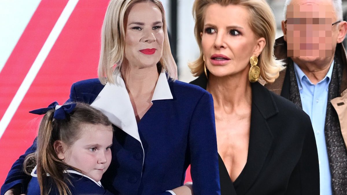 Katarzyna i Marta Nawrockie oraz Joanna Racewicz