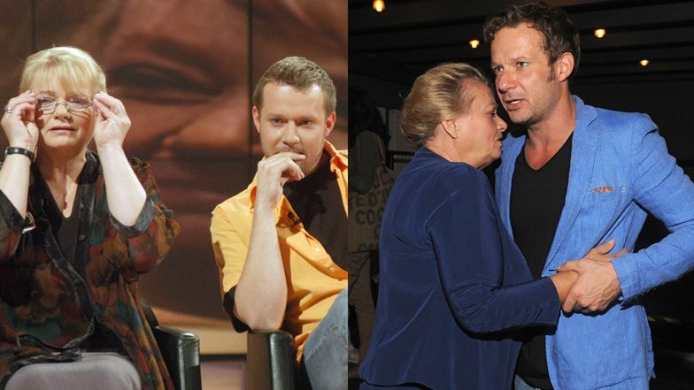 Anna Seniuk i Grzegorz Małecki