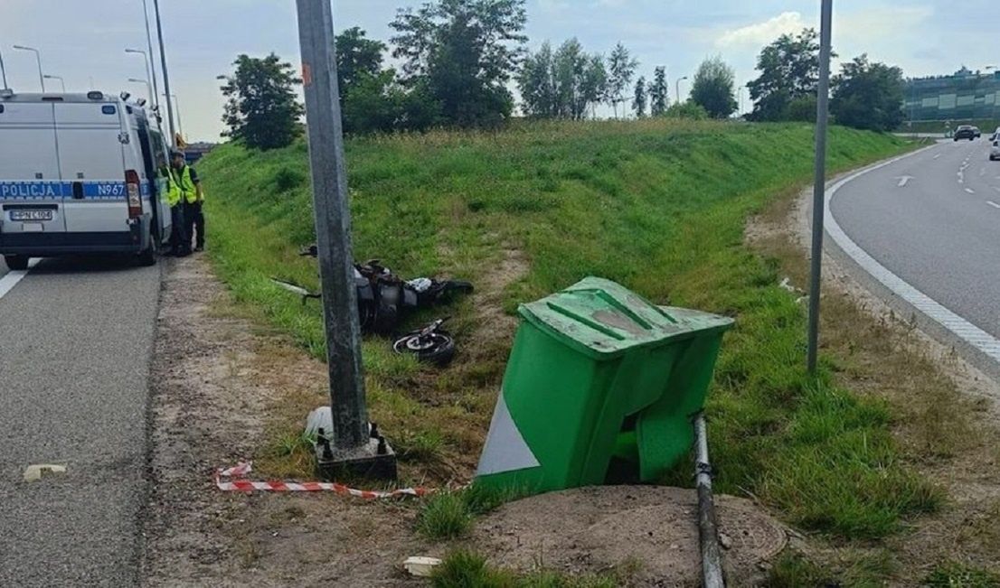 Tragedia na drodze. Motocyklista nie miał szans